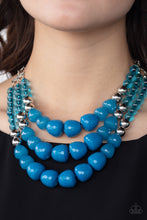 Load image into Gallery viewer, Forbidden Fruit - Blue-Jewelry-Just Because Jewels, Paparazzi Accessories-Just Because Jewels