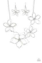 Load image into Gallery viewer, Flower Garden Fashionista - Silver-Jewelry-Just Because Jewels, Paparazzi Accessories-Just Because Jewels