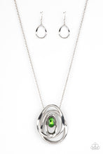 Load image into Gallery viewer, Luminous Labyrinth - Green-Jewelry-Paparazzi Accessories, Just Because Jewels-Just Because Jewels