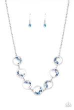Load image into Gallery viewer, Blissfully Bubbly - Blue-Jewelry-Paparazzi Accessories-Just Because Jewels