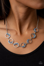 Load image into Gallery viewer, Blissfully Bubbly - Blue-Jewelry-Paparazzi Accessories-Just Because Jewels