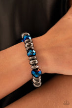 Load image into Gallery viewer, Power Pose - Blue-Jewelry-Paparazzi Accessories, Just Because Jewels-Just Because Jewels