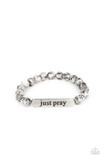 Load image into Gallery viewer, Just Pray - Silver-Jewelry-Paparazzi Accessories, Just Because Jewels-Just Because Jewels