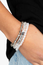 Load image into Gallery viewer, Pray Always - White-Jewelry-Just Because Jewels, Paparazzi Accessories-Just Because Jewels
