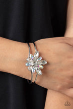 Load image into Gallery viewer, Chic Corsage - White-Jewelry-Paparazzi Accessories, Just Because Jewels-Just Because Jewels