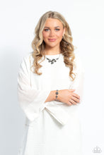 Load image into Gallery viewer, Round Royalty - Silver-Jewelry-Paparazzi Accessories, Just Because Jewels-Just Because Jewels