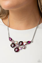 Load image into Gallery viewer, Round Royalty - Pink-Jewelry-Paparazzi Accessories, Just Because Jewels-Just Because Jewels