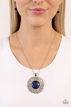 Load image into Gallery viewer, Maze STUNNER - Blue-Jewelry-Paparazzi Accessories, Just Because Jewels-Just Because Jewels