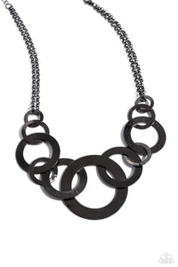 Uptown Links - Black-Jewelry-Paparazzi Accessories, Just Because Jewels-Just Because Jewels