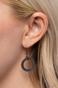 Uptown Links - Black-Jewelry-Paparazzi Accessories, Just Because Jewels-Just Because Jewels