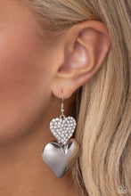 Load image into Gallery viewer, Charming Connection - White-Jewelry-Paparazzi Accessories, Just Because Jewels-Just Because Jewels