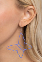 Load image into Gallery viewer, Soaring Silhouettes - Blue-Jewelry-Paparazzi Accessories, Just Because Jewels-Just Because Jewels