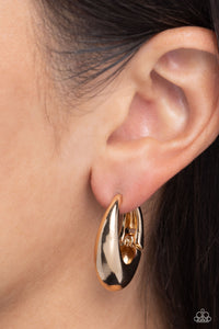 Oval Official - Gold-Jewelry-Paparazzi Accessories, Just Because Jewels-Just Because Jewels