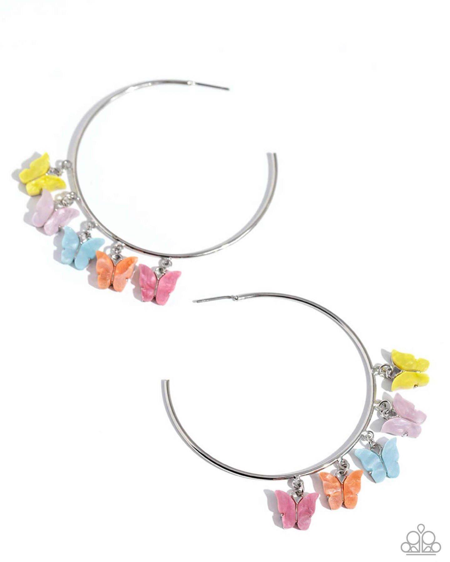 Bemusing Butterflies - Multi-Jewelry-Paparazzi Accessories, Just Because Jewels-Just Because Jewels