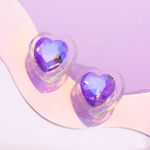 Load image into Gallery viewer, Heart-Pounding Haute - Purple-Jewelry-Paparazzi Accessories, Just Because Jewels-Just Because Jewels