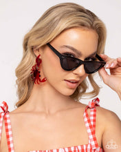 Load image into Gallery viewer, Crab Couture - Red-Jewelry-Paparazzi Accessories, Just Because Jewels-Just Because Jewels