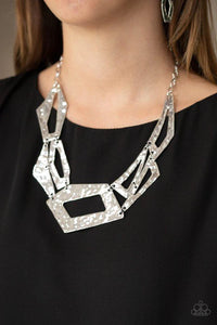 Break The Mold - Silver-Jewelry-Just Because Jewels, Paparazzi Accessories-Just Because Jewels