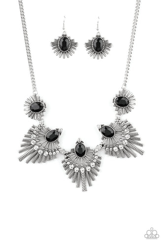 Miss YOU-niverse - Black-Jewelry-Just Because Jewels, Paparazzi Accessories-Just Because Jewels
