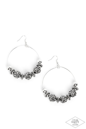 I Can Take a Compliment - Silver-Jewelry-Paparazzi Accessories, Just Because Jewels-Just Because Jewels