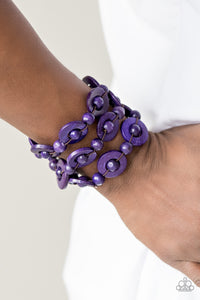 Cancun Catch - Purple-Jewelry-Paparazzi Accessories, Just Because Jewels-Just Because Jewels