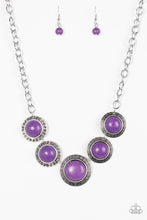 Load image into Gallery viewer, Mountain Roamer - Purple-Jewelry-Paparazzi Accessories, Just Because Jewels-Just Because Jewels