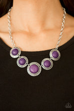 Load image into Gallery viewer, Mountain Roamer - Purple-Jewelry-Paparazzi Accessories, Just Because Jewels-Just Because Jewels
