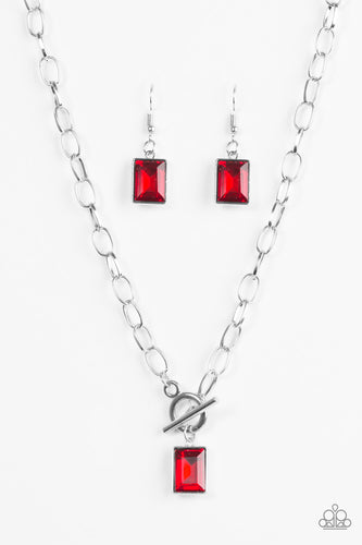 Wear It Like You Mean It! - Red-Jewelry-Paparazzi Accessories, Just Because Jewels-Just Because Jewels