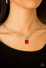 Load image into Gallery viewer, Wear It Like You Mean It! - Red-Jewelry-Paparazzi Accessories, Just Because Jewels-Just Because Jewels