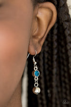 Load image into Gallery viewer, Pageant Queen - Blue-Jewelry-Paparazzi Accessories, Just Because Jewels-Just Because Jewels