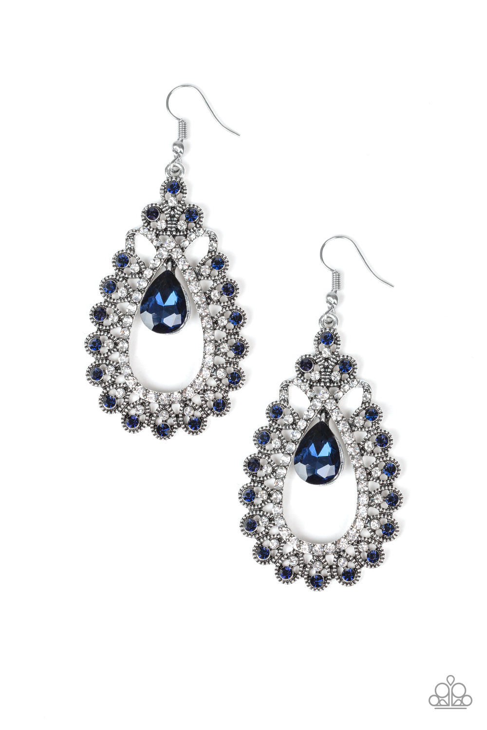 All About Business - Blue-Jewelry-Just Because Jewels, Paparazzi Accessories-Just Because Jewels
