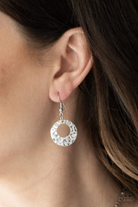 Texture Trio - Silver-Jewelry-Just Because Jewels, Paparazzi Accessories-Just Because Jewels