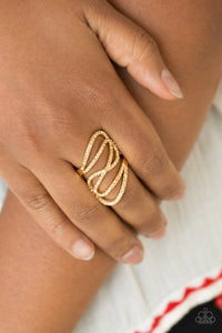 Chasing Starlight - Gold-Jewelry-Just Because Jewels, Paparazzi Accessories-Just Because Jewels