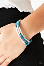 Load image into Gallery viewer, Tourist Trap - Blue-Jewelry-Just Because Jewels, Paparazzi Accessories-Just Because Jewels