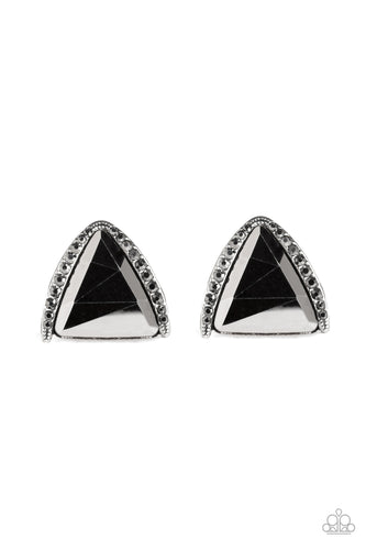 Exalted Elegance - Silver-Jewelry-Just Because Jewels, Paparazzi Accessories-Just Because Jewels