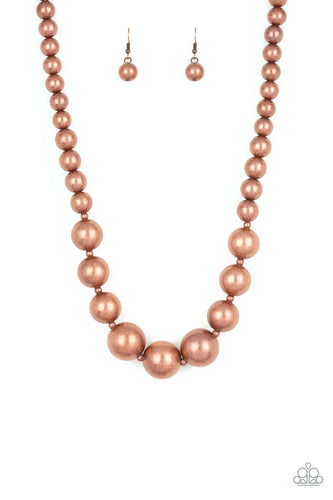 Living Up To Reputation - Copper-Jewelry-Just Because Jewels, Paparazzi Accessories-Just Because Jewels