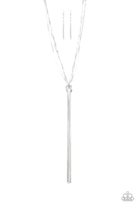 Forget Me KNOT - Silver-Jewelry-Just Because Jewels, Paparazzi Accessories-Just Because Jewels