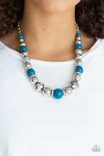 Load image into Gallery viewer, Weekend Party - Blue-Jewelry-Just Because Jewels, Paparazzi Accessories-Just Because Jewels