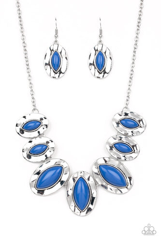 Terra Color - Blue-Jewelry-Just Because Jewels, Paparazzi Accessories-Just Because Jewels