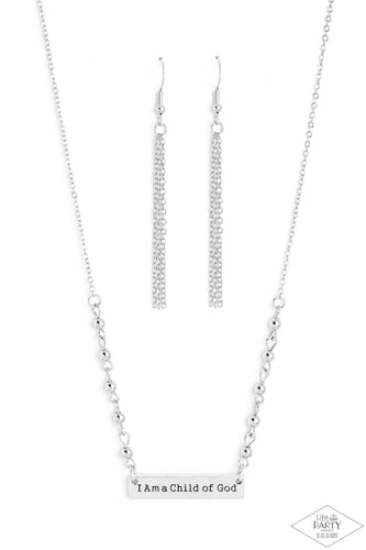Send Me An Angel - Silver-Jewelry-Paparazzi Accessories, Just Because Jewels-Just Because Jewels