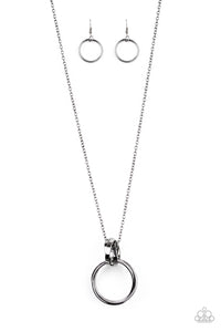 Innovated Idol - Black-Jewelry-Just Because Jewels, Paparazzi Accessories-Just Because Jewels