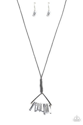 Raw Talent - Silver-Jewelry-Just Because Jewels, Paparazzi Accessories-Just Because Jewels