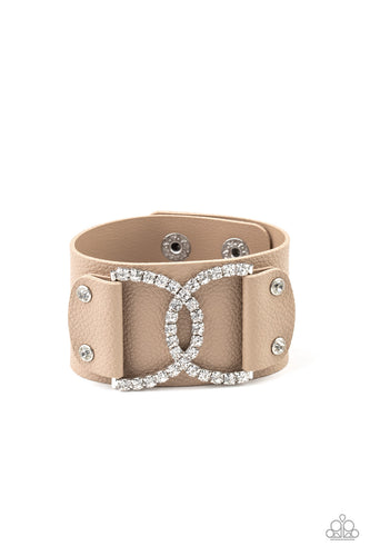 Couture Culture - Brown-Jewelry-Just Because Jewels, Paparazzi Accessories-Just Because Jewels