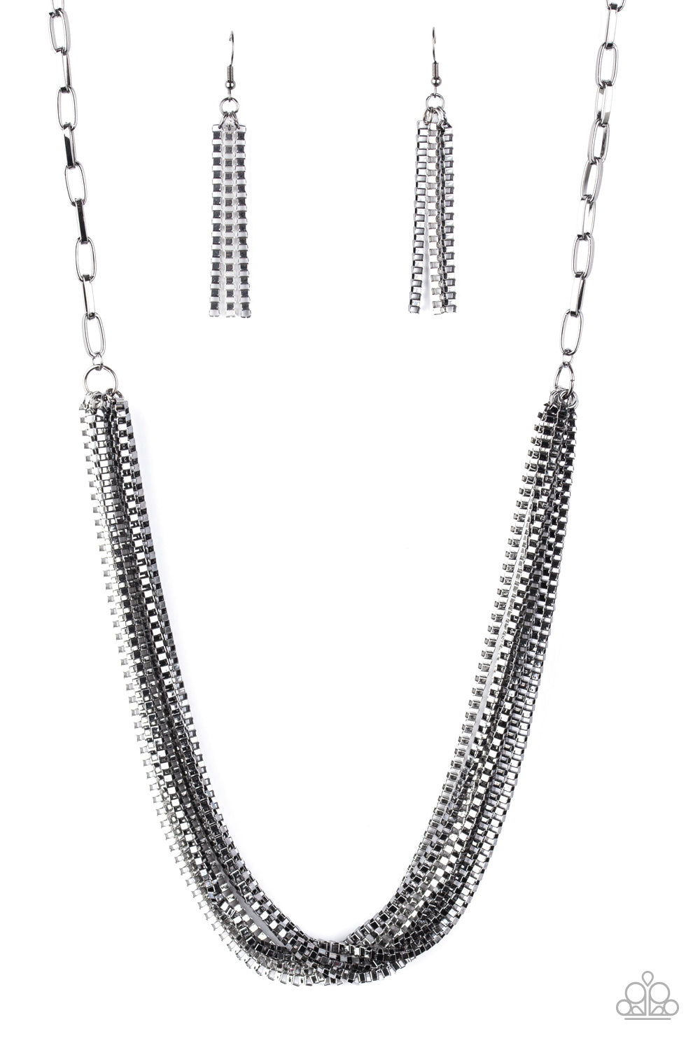 Beat Box Queen - Black-Jewelry-Just Because Jewels, Paparazzi Accessories-Just Because Jewels
