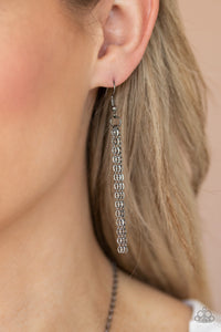 Egyptian Edge - Black-Jewelry-Just Because Jewels, Paparazzi Accessories-Just Because Jewels