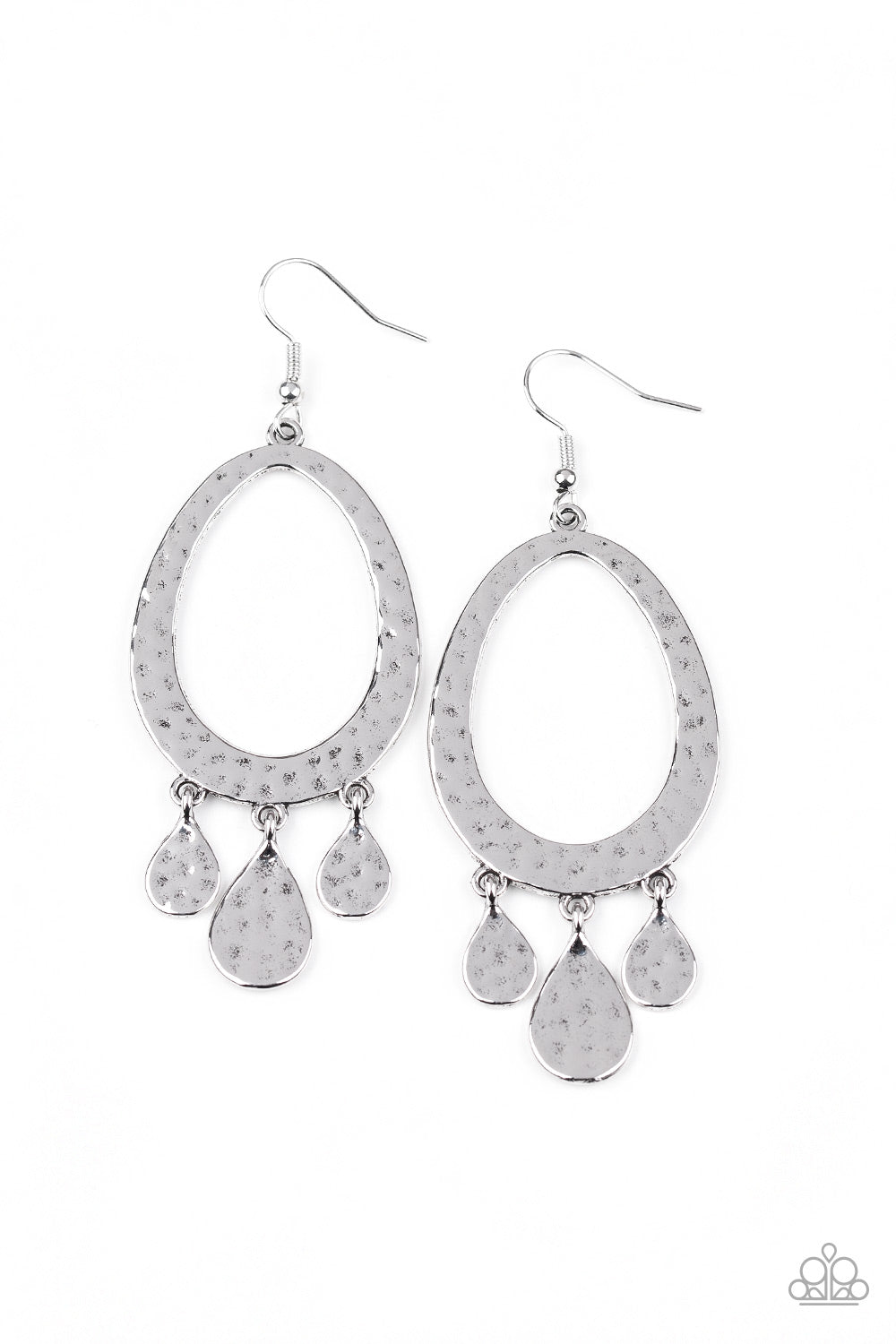 Taboo Trinket - Silver-Jewelry-Just Because Jewels, Paparazzi Accessories-Just Because Jewels