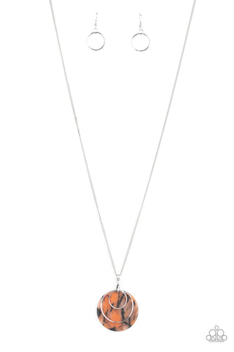 Sahara Equinox - Orange-Jewelry-Just Because Jewels, Paparazzi Accessories-Just Because Jewels