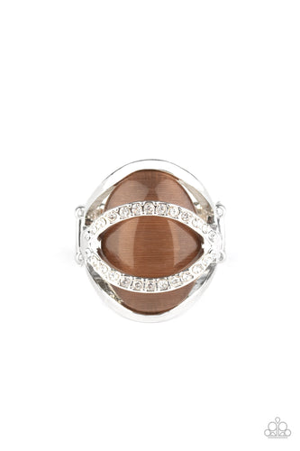 Endless Enchantment - Brown-Jewelry-Just Because Jewels, Paparazzi Accessories-Just Because Jewels
