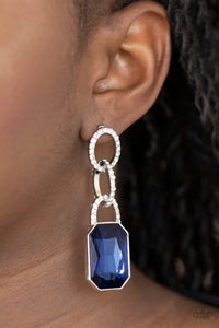 Superstar Status - Blue-Jewelry-Just Because Jewels, Paparazzi Accessories-Just Because Jewels