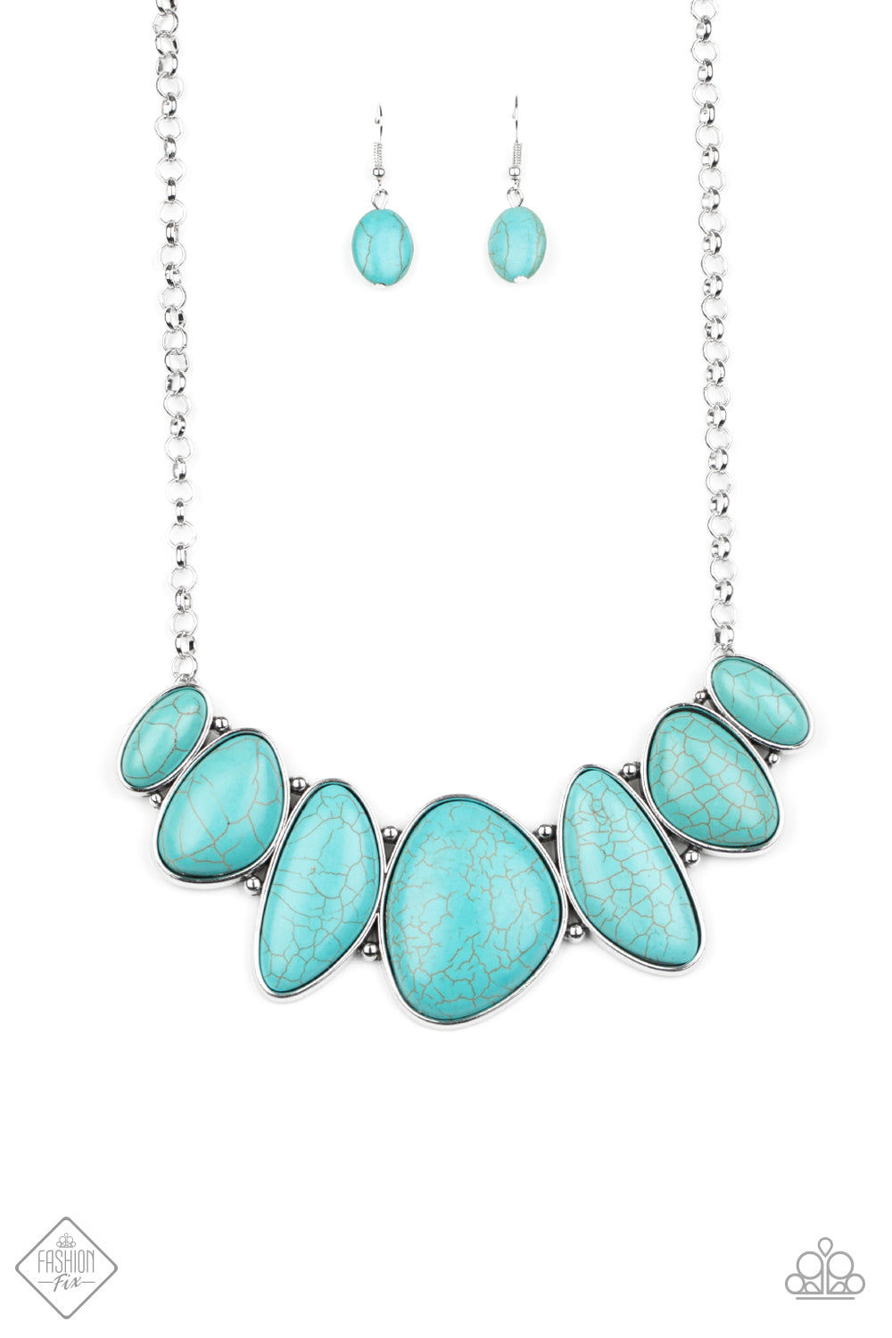 Primitive - Blue-Jewelry-Just Because Jewels, Paparazzi Accessories-Just Because Jewels
