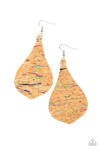 Cork Coast - Multi-Jewelry-Just Because Jewels, Paparazzi Accessories-Just Because Jewels
